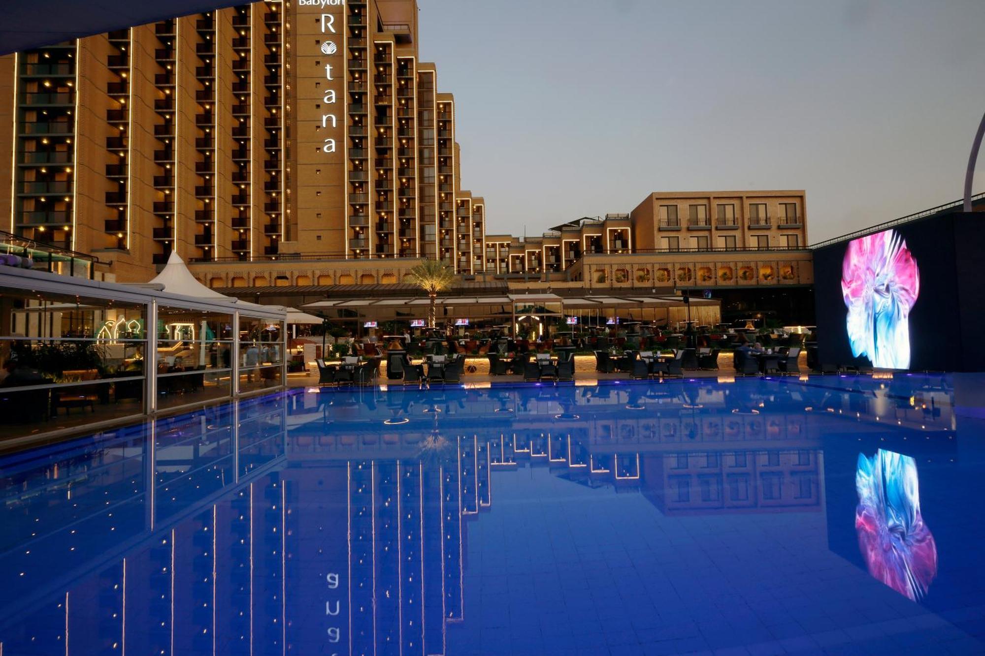 Babylon Rotana Hotel Bagdad Eksteriør bilde